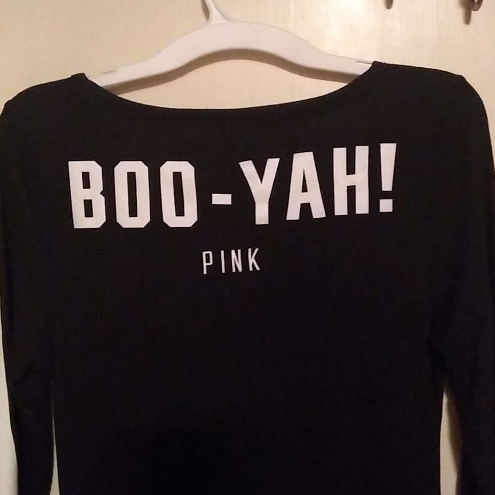 🛑SOLD🛑 VS Pink htf skeleton onesie sz L - Picture 6 of 9